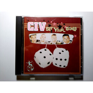 CIV Set Your Goals CD Hardcore Punk All Twisted Can't Wait One Minute More 1995